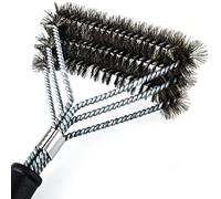 Blumtal - brosse barbecue - accessoires barbecue - brosse metallique - ustensiles barbecue - pour le nettoyage de BBQ - système de brosse 3 en 1 - acier inoxydable - robuste au lave-vaisselle
