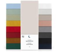 Blumtal Drap Housse 80x200x30cm Lot de 2 en Microfibre - certifié Oeko-TEX - draps Respirant Drap de lit 80x200 - Ivoire