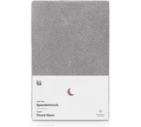 Blumtal Drap housse en éponge 140x200 cm en set de 2 - Drap housse en éponge jusqu'à une hauteur de matelas de 25cm - Drap housse en éponge chaud 140x200 - Gris