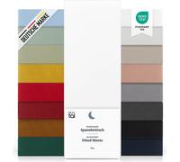Blumtal Draps-housses 105x190 cm Lot de 2 - Draps-housses en microfibre - Blanc