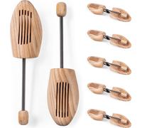 Blumtal embauchoirs en bois de pin - bois de haute qualité avec double ressort de longueur pour hommes et femmes, taille 42/43, set de 5 pièces