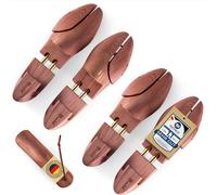 Blumtal embauchoirs premium pour femmes et hommes en bois de cèdre, chausse-pied inclus, élargisseurs de chaussures au design ergonomique, taille 44/45