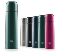 Blumtal - gourde 500 ml isotherme - bouteille istoherme sans BPA pour boissons chaudes & froides - inox étanche avec gobelet pour café et thé - gourde metal 100% étanche - vert foncé