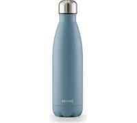 Blumtal Gourde en inox isolée Thermos 1000 ml - Gris Bleu - Gourde anti-fuite en métal - Gourde thermique sans BPA