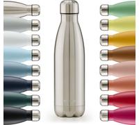 Blumtal Gourde en inox isolée Thermos 350 ml - Acier inoxydable - Gourde anti-fuite en métal - Gourde thermique sans BPA