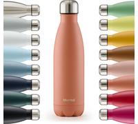 Blumtal Gourde en inox isolée Thermos 500 ml - Rouge - Gourde anti-fuite en métal - Gourde thermique sans BPA