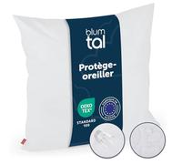 Blumtal Housse de Coussin de lit Impermeable - Taie d'oreiller 40x40 - Oreiller Moyen avec Fermeture éclair - Housse de Coussins Anti-acariens hypoallergénique certifiée Oeko Texi