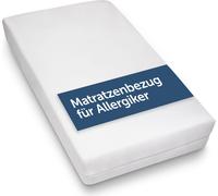 Blumtal housse de matelas pour personnes allergiques 100x200 cm pour matelas jusqu'à 20 cm - Encasing avec fermeture éclair - 1 set