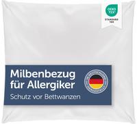 Blumtal Housse d'oreiller anti-acariens pour personnes allergiques - Taie d'oreiller 40x40 cm - Protection anti-acariens Encasing, lavable, 1 set