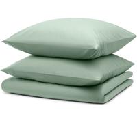 Blumtal linge de lit 190x200cm + 2x taies d'oreiller 40x70cm - Microfibre Bed Sheets 190x200cm - 3-pièces de linge de lit vert