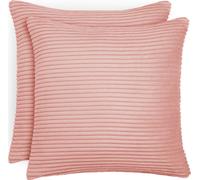 Blumtal Lot de 2 Taie d'oreiller 40x40 cm Cordon - Taie d'oreiller décorative, housse de coussin avec fermeture éclair cachée, comme coussin de canapé, coussin de canapé ou coussin décoratif, Misty Ro