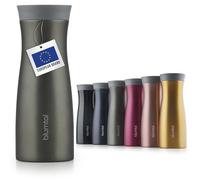 Blumtal mug isotherme en acier inoxydable 380 ml - tasse thermos - mug isotherme cafe & thé - gobelet isotherme froid/chaud - tasse thermos étanche avec fermeture Quick-Press - Ouverture à 360° - vert
