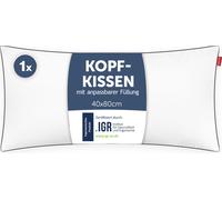Blumtal Oreiller 40x80 cm - Oreiller orthopédique pour la nuque - doux, respirant, pour personnes allergiques et dormeurs sur le côté