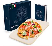 Blumtal - Pierre a pizza en cordiérite pour four et grill à gaz pour une cuisson homogène, une pâte croustillante et une pizza traditionnelle