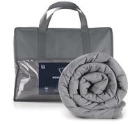 Blumtal - Plaid Polaire de 6kg - Couverture Polaire Epaisse Hiver de 6kg - Plaid Polaire 100% Coton - Doux, Chaud et Confortable - Gris - 135x200 cm