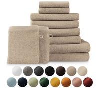 Blumtal Premium Set de serviettes éponge avec boucles de suspension - Très bien