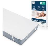 Blumtal protege matelas 200x200 cm - lot de 1 - protege matelas à enfiler garanti Oeko-Text - alese impermeable 200 x 200 et lavable et aussi résistante avec 4 coins élastiques - agréable pour la peau