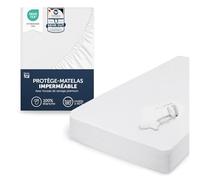 Blumtal Protege Matelas matelassé - Protege Matelas 200x220 cm Confortable certifié Oeko-Tex - alèse 200x220 hypoallergénique - protège Matelas imperméable - Standard imperméable