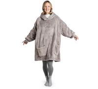 Blumtal Pull Femme Homme, Polaire A Capuche Certifié OEKO-TEX - Avec Manche - Femme Homme Avec 2 Poches Avant, Confort Maximal, Doux, Chaud, Gris
