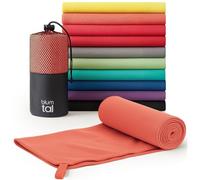 Blumtal Serviette Microfibre 120x60 cm Doux - Serviette Sport Musculation en Microfibre à séchage Rapide - Serviette de Sport - Serviette Sport Microfibre - Serviette Salle de Sport en Coral