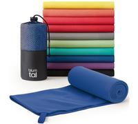 Blumtal Serviette Microfibre 140x70 cm Doux - Serviette Sport Musculation en Microfibre à séchage Rapide - Serviette de Sport - Serviette Sport Microfibre - Serviette Salle de Sport en Kings Blue