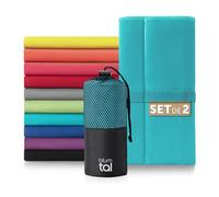 Blumtal Serviette Microfibre Disponible dans Nombreuses Couleurs et Tailles- Serviettes de Sport compactes, Ultra légères et à séchage Rapide, Serviette de Voyage Parfaite, Serviette de Plage