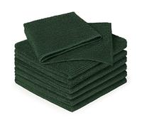 Blumtal Serviette Microfibre - Lot de 6 - Chiffon Microfibre 30x40 cm - torchon Absorbant Menage - Chiffon vitre sans Trace & Voiture - torchons Voiture Resistant - Lavable à 60 °C - en Vert foncé