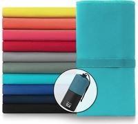 Blumtal set de serviettes en microfibre - serviettes compactes en microfibre, ultra légères et à séchage rapide, serviette de sport, serviette de voyage, serviette de plage, serviette de bain en micro
