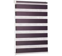 Blumtal Store double 120 x 130 - 155cm - Store à enroulement Klemmfix, Stores à enroulement pour fenêtres sans percer, Stores à enroulement pour fenêtres & portes, Violet