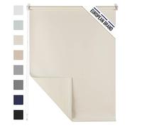 Blumtal - Store Occultant sans Percage 100 x 155cm (x1) - Store Enrouleur Occultant sans Percage - Montage Rapide Et Facile avec Support Klemmfix - Ivoire