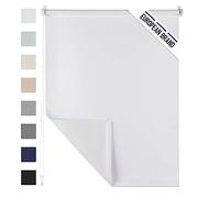 Blumtal - Store Occultant sans Percage 85 x 155cm (x2) - Store Enrouleur Occultant sans Percage - Montage Rapide Et Facile avec Support Klemmfix - Blanc