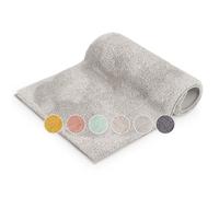 Blumtal - Tapis De Bain - Antidérapant Et Absorbant - Extra Doux - Lavable - 50x80cm (6 Couleurs) (Gris Clair)