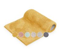 Blumtal - Tapis De Bain - Antidérapant Et Absorbant - Extra Doux - Lavable - 50x80cm (6 Couleurs) (Jaune)