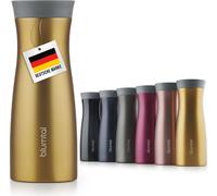 Blumtal Thermobecher - Tasse à café To Go anti-fuite, sans BPA, conserve la chaleur pendant 6h, fermeture Quick Press pratique, ouverture à 360°, disponible en 6 couleurs - Jaune