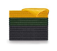 Blumtal torchon cusine 30x40 cm - Serviette Vaisselle 30x40 cm - Lot de 16 torchons de Cuisine 30x40 cm gaufrés - Lavable à 60 °C - Serviettes Cuisine Coton Vaisselle absorbants - Plusieurs Couleurs