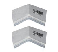 Blumtech PROFI-TOP Angle d'étanchéité 3D pour baignoires et receveurs de douche, 2 éléments, BT002,