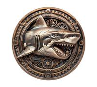 Blumuze Puzzle Bois Adulte, Requin Mécanique Puzzle en Bois Animaux, Puzzles Animal Unique pour Adulte, Mechanical Shark Wooden Puzzles 200pcs-M-29 * 28.6cm
