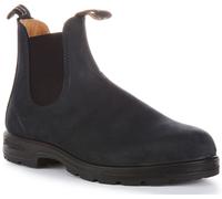 BLUNDSTONE 1940 Élastique Côté à Enfiler Chelsea Bottes Hommes En Marine UK 7 -