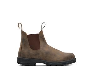 Blundstone - Bottes Chelsea Classiques en Marron Rustique - Homme - Chaussures - Brun - Taille: 38 1/2 EU