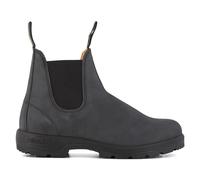 Blundstone Bottines homme boots style Chelsea classiques cuir noir rustique 587
