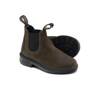 Blundstone Chelsea Boots pour enfants #2496 Dark Olive Waxed Suede (Kids) 33 (UK: 1, EU: 33)