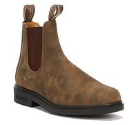Blundstone Chelsea Dress 1306 Mens Rustic Brown Boots - 37 Marron