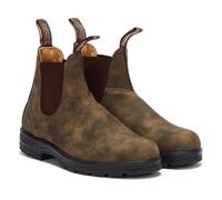 Blundstone Bottines Chelsea 585 - Cuir (série 550) - Marron rustique - Taille 42 (UK 8)