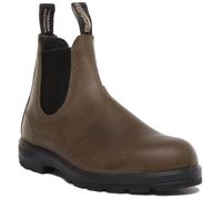 BLUNDSTONE Homme Classic 550 Series Chelsea Boot, Dark Green, 46 EU