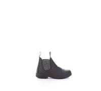 Blundstone Kids Series, Bottine Chelsea mixte adulte, Black/Silver Glitter, 32 EU