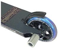 Blunt Envy Chevilles de trottinette avec barres de broyage pour trottinettes à pédales + autocollant Fantic26 (Argent)