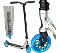 Blunt Prodigy X One Complete Trottinette freestyle H=86cm Parc I Enfants I Adolescents I Adultes I Figure I Kick I Trottinette I Légère Argent/Bleu clair