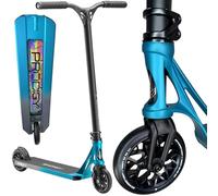 Blunt Prodigy X One Scooter complet pour stunt H=86cm Park I Pour enfants I Adolescents I Adultes I Trick I Roller I Léger Fade Gris Turquoise Bleu