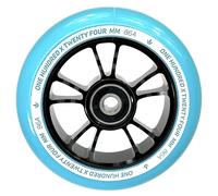 Blunt Roulettes De Scooter Stunt Spoked Alloy Core 100mm Noir / PU Tyrkis