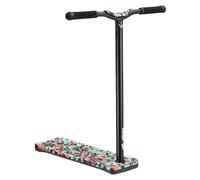 Blunt TS Trottinette acrobatique de trampoline I Entraîneur de tricks sur roulettes I Hauteur réglable I Léger (Camouflage turquoise, 7,5 (75cm))